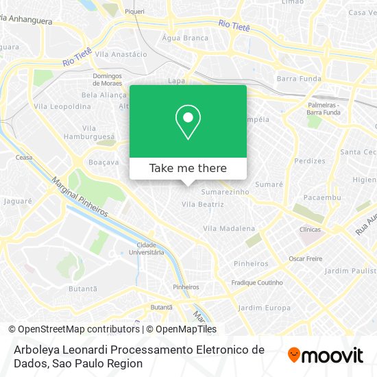 Arboleya Leonardi Processamento Eletronico de Dados map