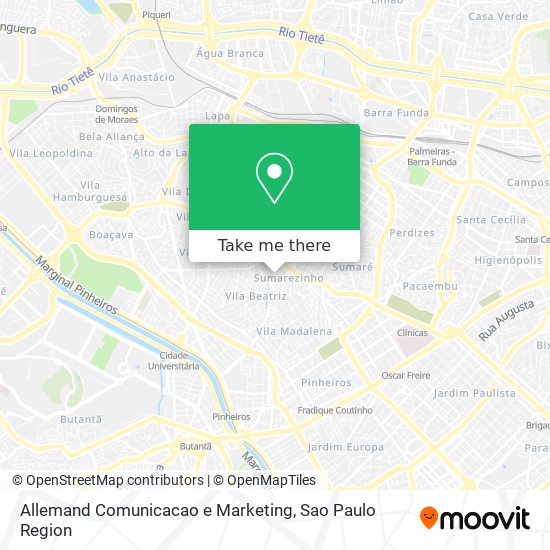 Allemand Comunicacao e Marketing map