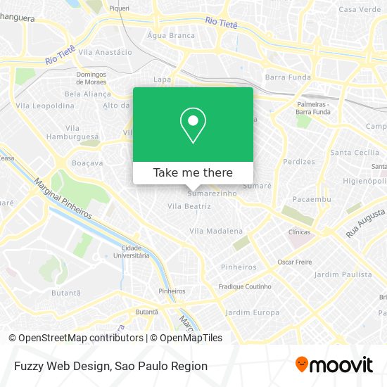 Fuzzy Web Design map