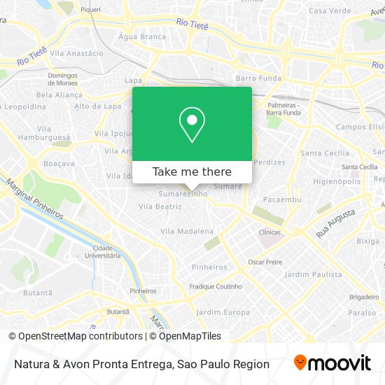 Mapa Natura & Avon Pronta Entrega
