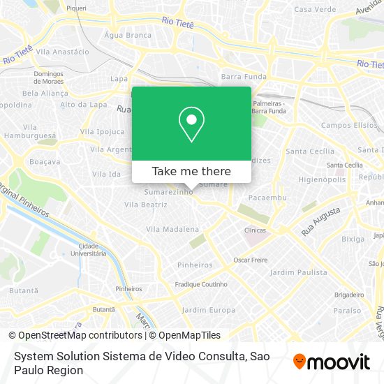 System Solution Sistema de Video Consulta map