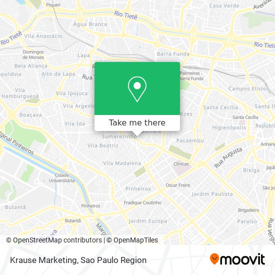 Krause Marketing map