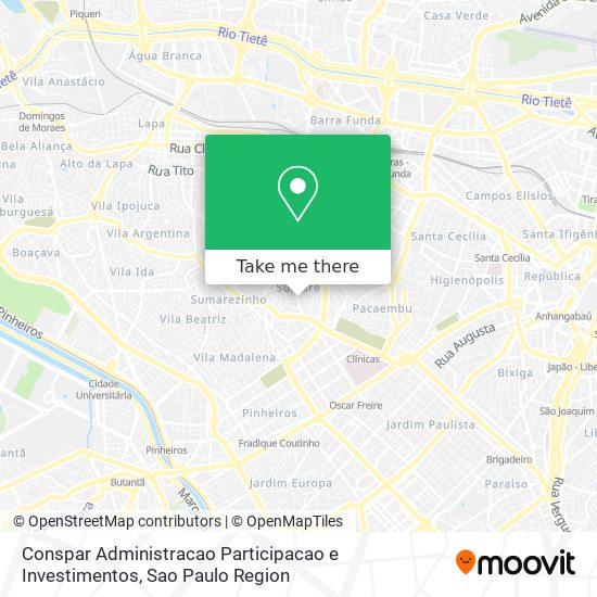 Conspar Administracao Participacao e Investimentos map