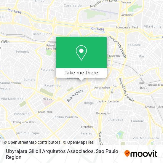 Ubyrajara Gilioli Arquitetos Associados map