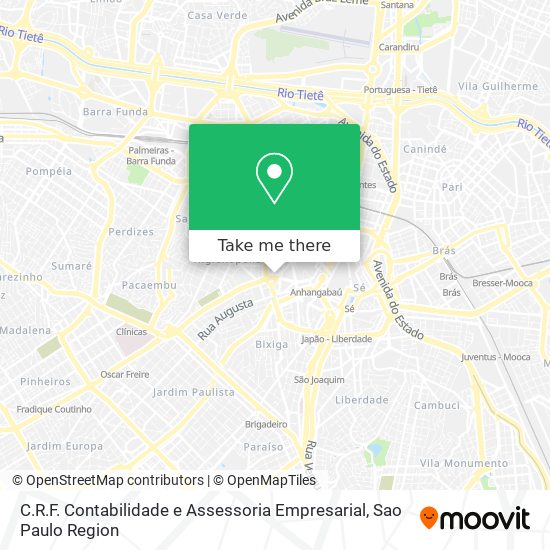 C.R.F. Contabilidade e Assessoria Empresarial map