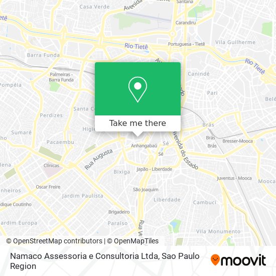 Mapa Namaco Assessoria e Consultoria Ltda