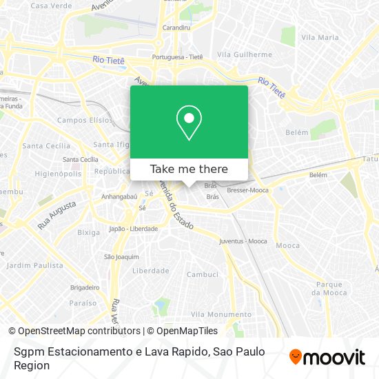 Sgpm Estacionamento e Lava Rapido map