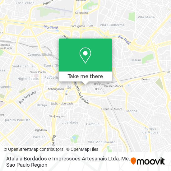 Atalaia Bordados e Impressoes Artesanais Ltda. Me map