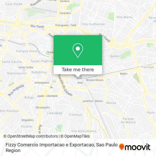 Fizzy Comercio Importacao e Exportacao map
