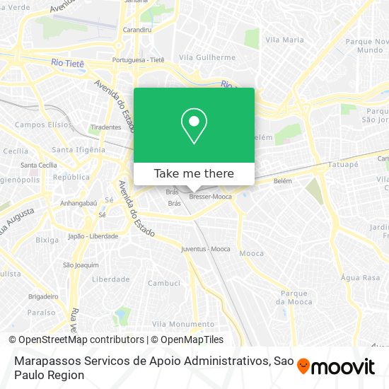 Marapassos Servicos de Apoio Administrativos map