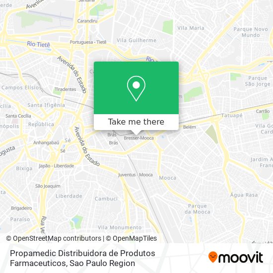 Propamedic Distribuidora de Produtos Farmaceuticos map