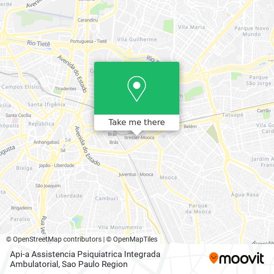 Api-a Assistencia Psiquiatrica Integrada Ambulatorial map