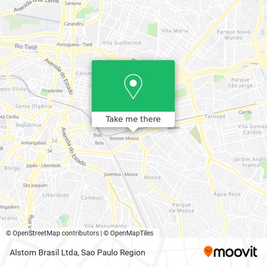 Alstom Brasil Ltda map