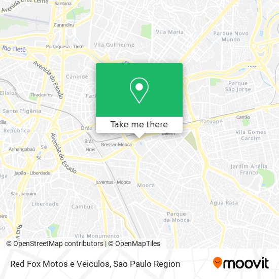 Red Fox Motos e Veiculos map