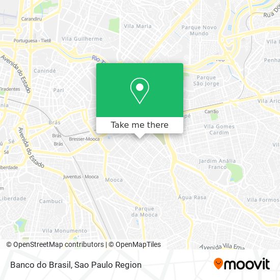 Mapa Banco do Brasil