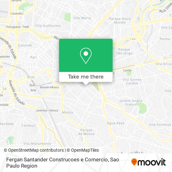 Fergan Santander Construcoes e Comercio map