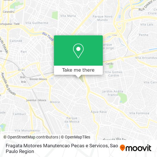 Fragata Motores Manutencao Pecas e Servicos map