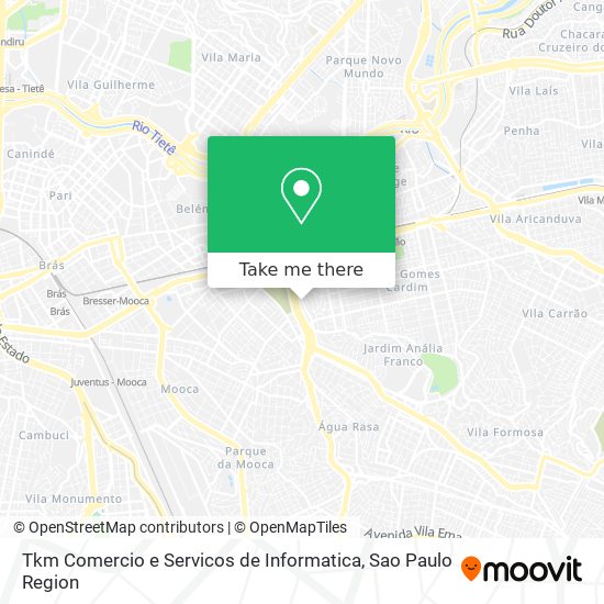 Tkm Comercio e Servicos de Informatica map
