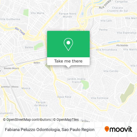 Fabiana Peluzzo Odontologia map