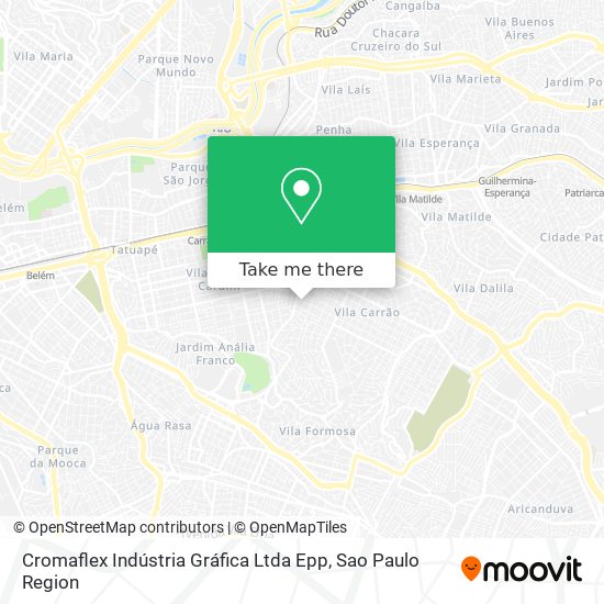 Cromaflex Indústria Gráfica Ltda Epp map