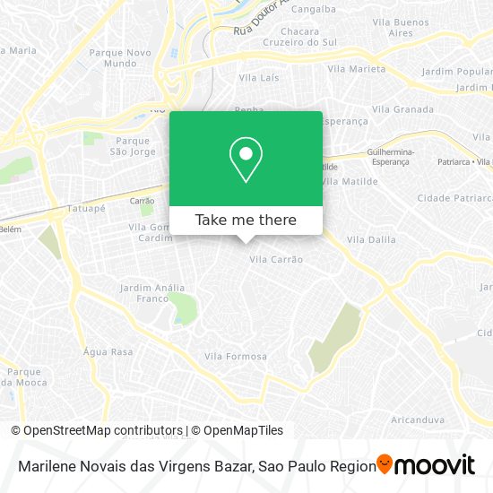 Mapa Marilene Novais das Virgens Bazar