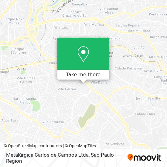 Metalúrgica Carlos de Campos Ltda map