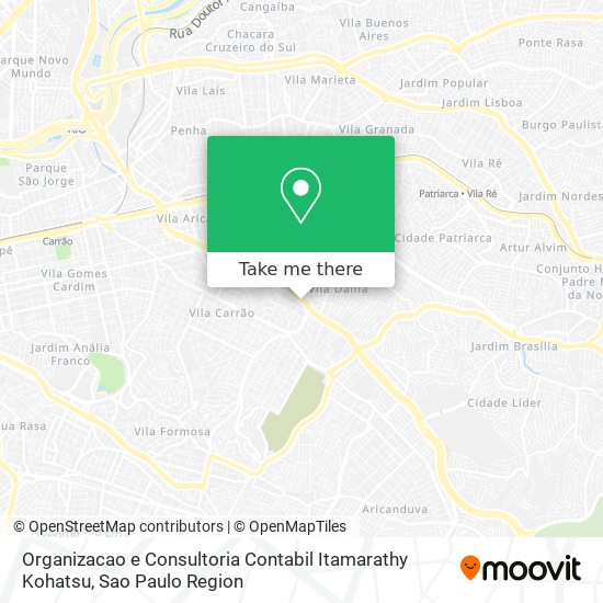 Organizacao e Consultoria Contabil Itamarathy Kohatsu map