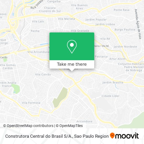 Construtora Central do Brasil S / A. map