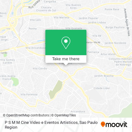 P S M M Cine Video e Eventos Artisticos map