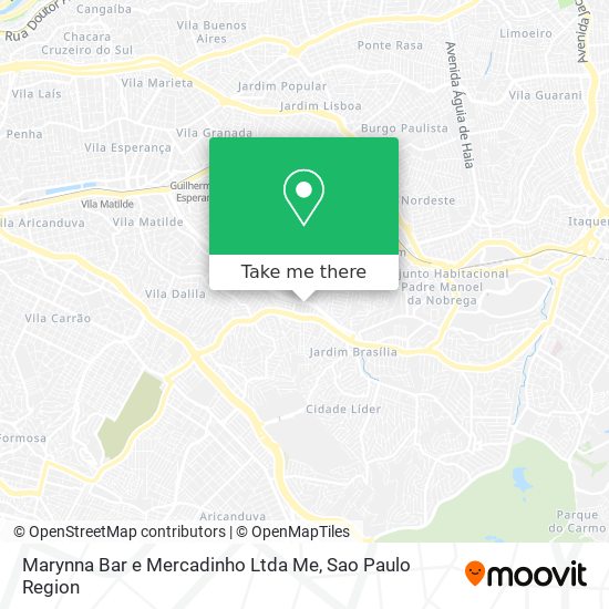 Marynna Bar e Mercadinho Ltda Me map