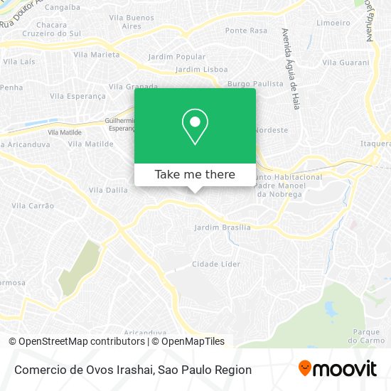 Comercio de Ovos Irashai map