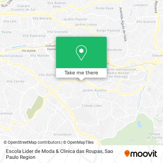 Escola Lider de Moda & Clinica das Roupas map