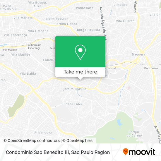 Condominio Sao Benedito III map