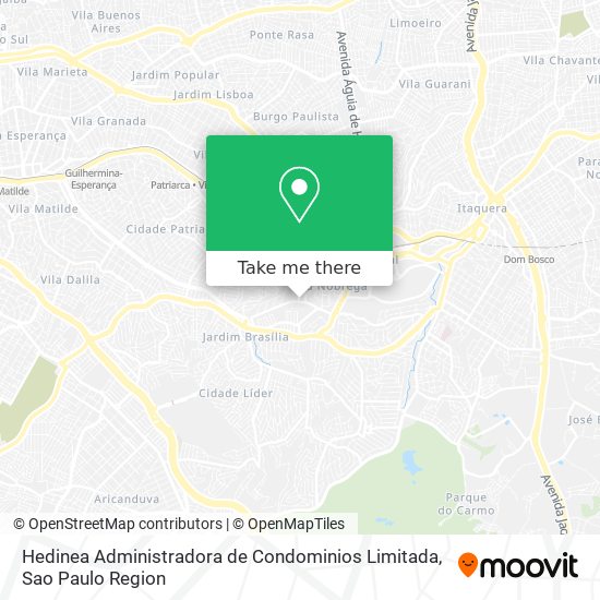 Mapa Hedinea Administradora de Condominios Limitada