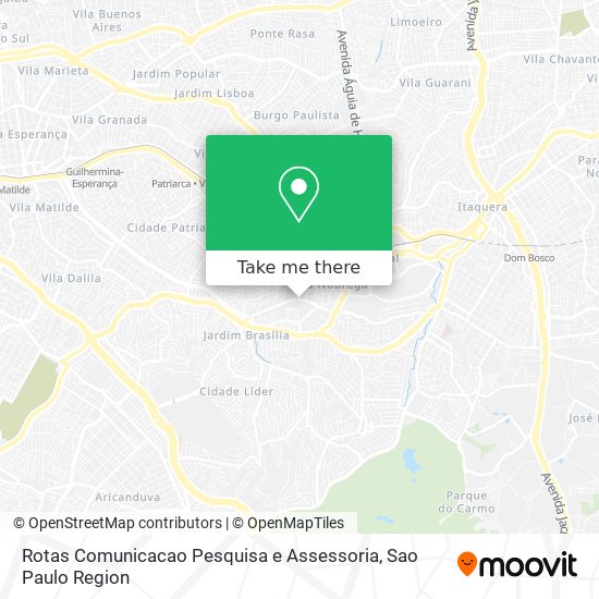 Mapa Rotas Comunicacao Pesquisa e Assessoria