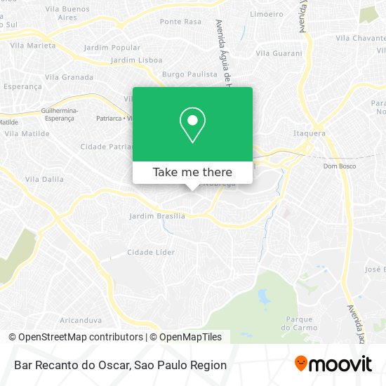 Bar Recanto do Oscar map