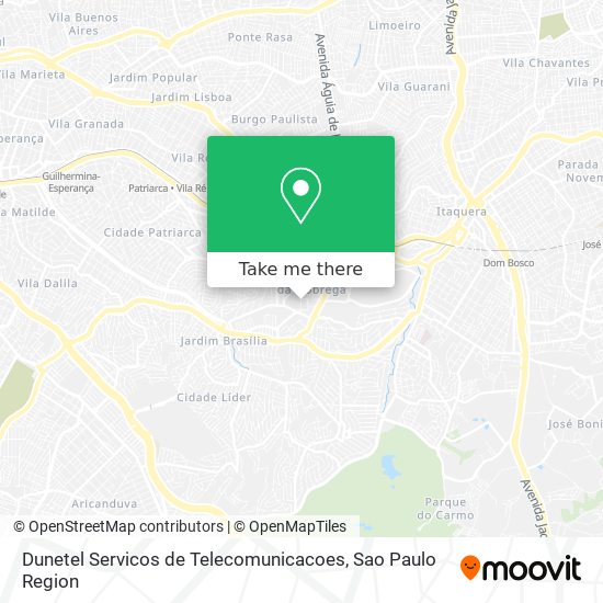 Dunetel Servicos de Telecomunicacoes map