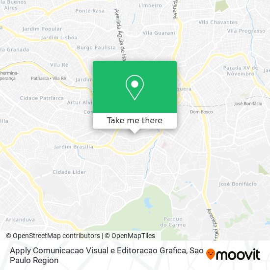 Mapa Apply Comunicacao Visual e Editoracao Grafica