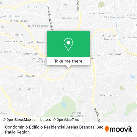 Condominio Edificio Residencial Areias Brancas map