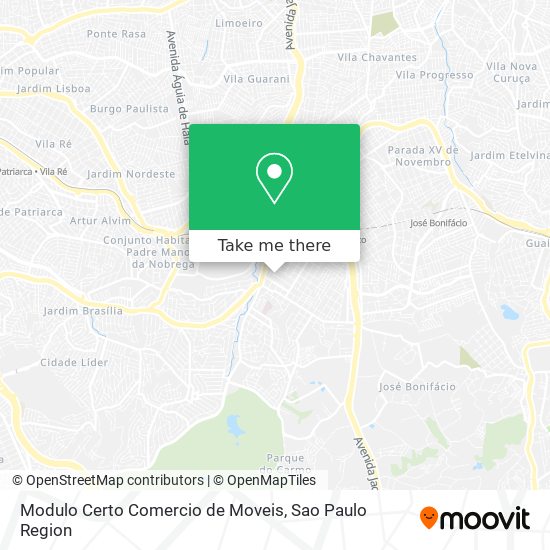 Modulo Certo Comercio de Moveis map