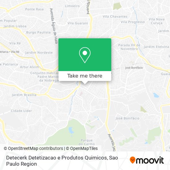 Detecerk Detetizacao e Produtos Quimicos map