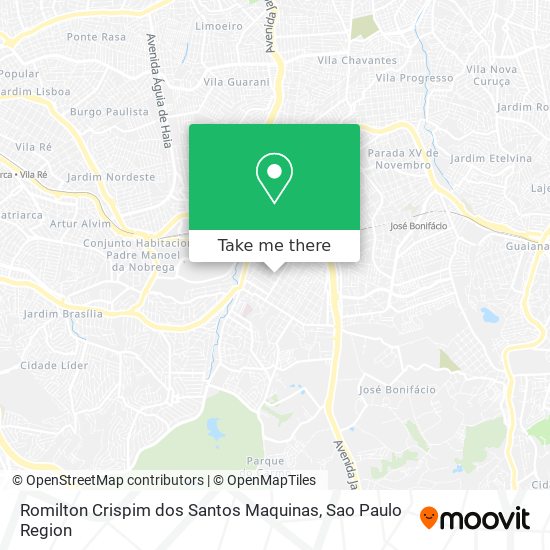 Mapa Romilton Crispim dos Santos Maquinas