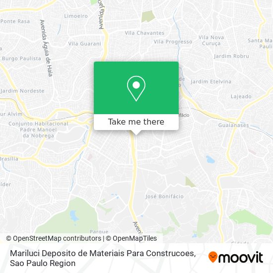 Mariluci Deposito de Materiais Para Construcoes map