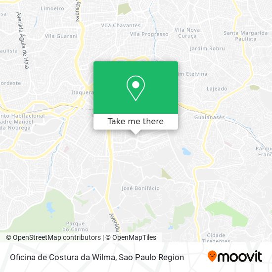 Oficina de Costura da Wilma map
