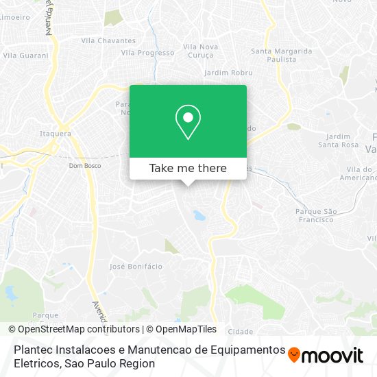 Mapa Plantec Instalacoes e Manutencao de Equipamentos Eletricos