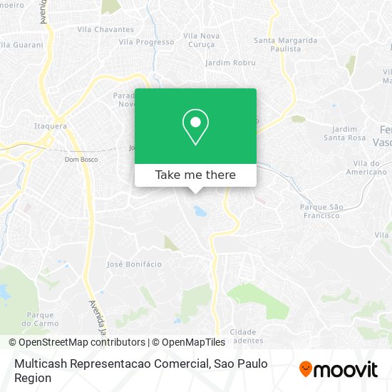 Multicash Representacao Comercial map