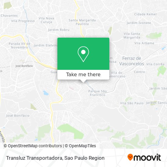 Transluz Transportadora map