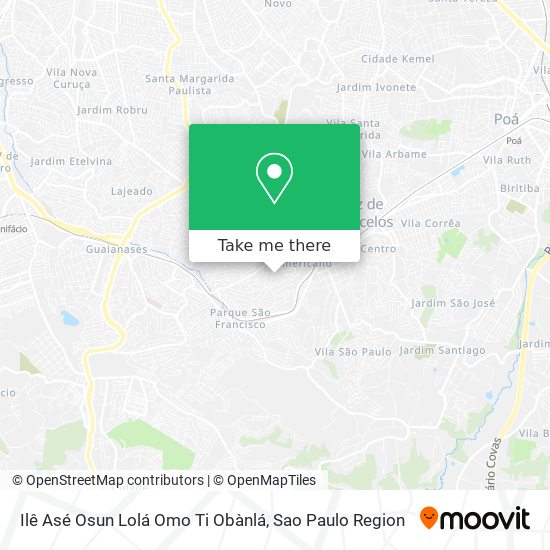 Ilê Asé Osun Lolá Omo Ti Obànlá map