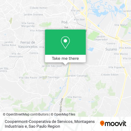 Coopermont-Cooperativa de Servicos, Montagens Industriais e map