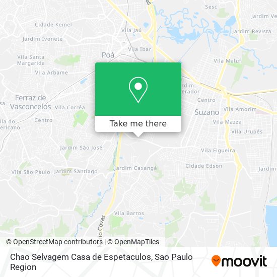 Chao Selvagem Casa de Espetaculos map